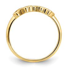 Load image into Gallery viewer, 14kt Gold Custom Name Ring
