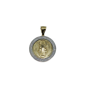 14k Gold San Benito Medallion