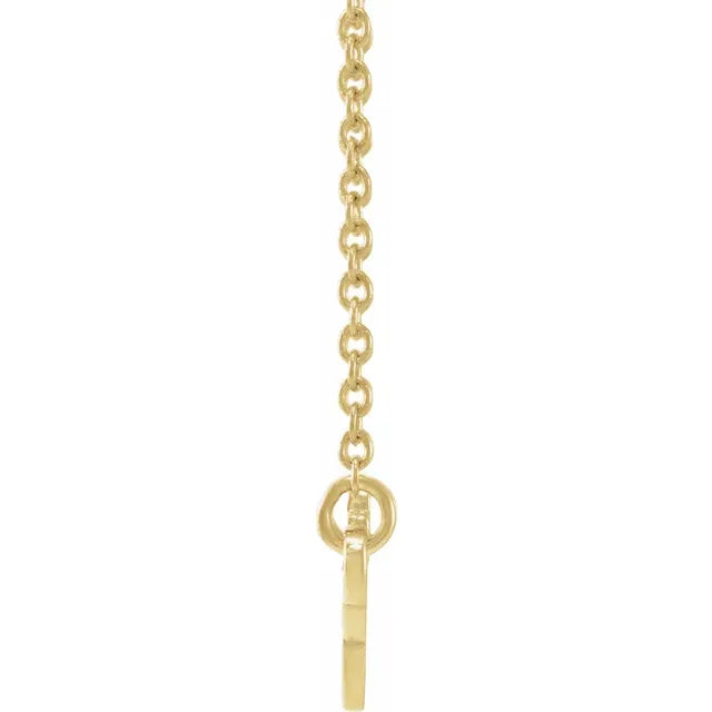 14K Yellow Gold Zodiac 18" Necklace