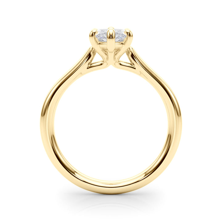 14KY 1.5 Carat Lab Grown Diamond Solitaire Marquise Engagement Ring