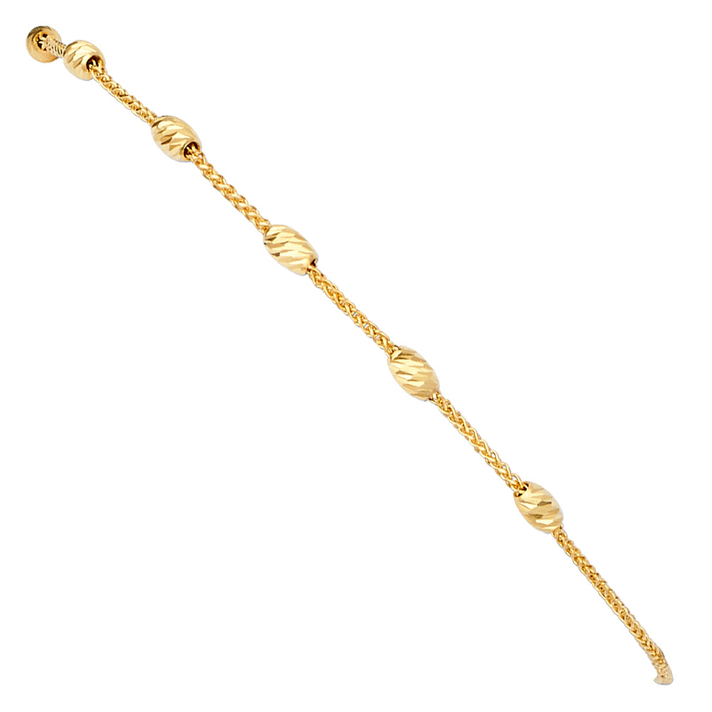 14KY Friendship Bracelet Adjustable