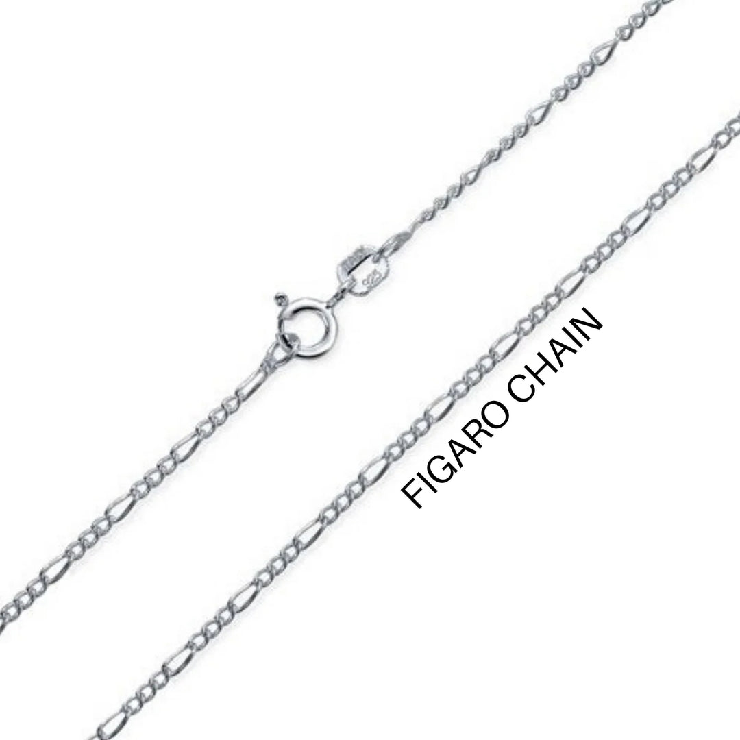 Sterling Silver Classic Script Custom Name Necklace