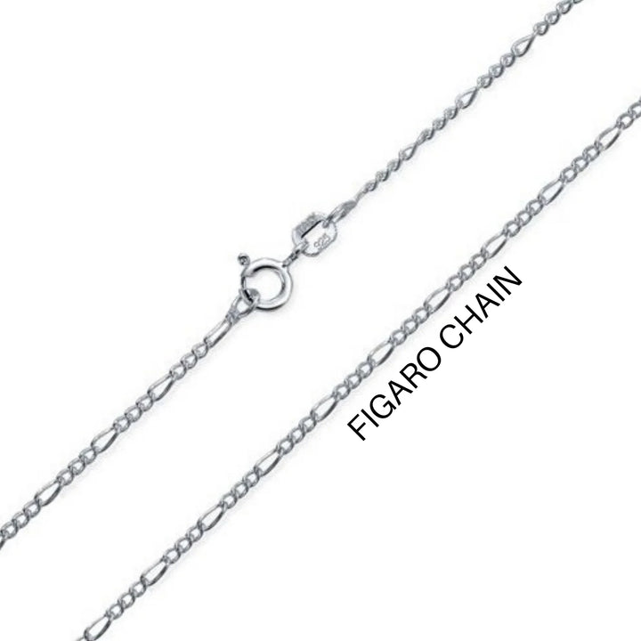 Sterling Silver Classic Script Custom Name Necklace