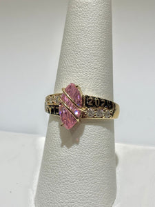 14kt Gold Class of 2025 Ladies Graduation Ring
