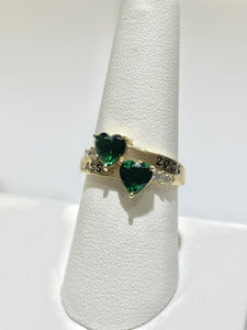 14kt Gold Class of 2025 Ladies Graduation Ring