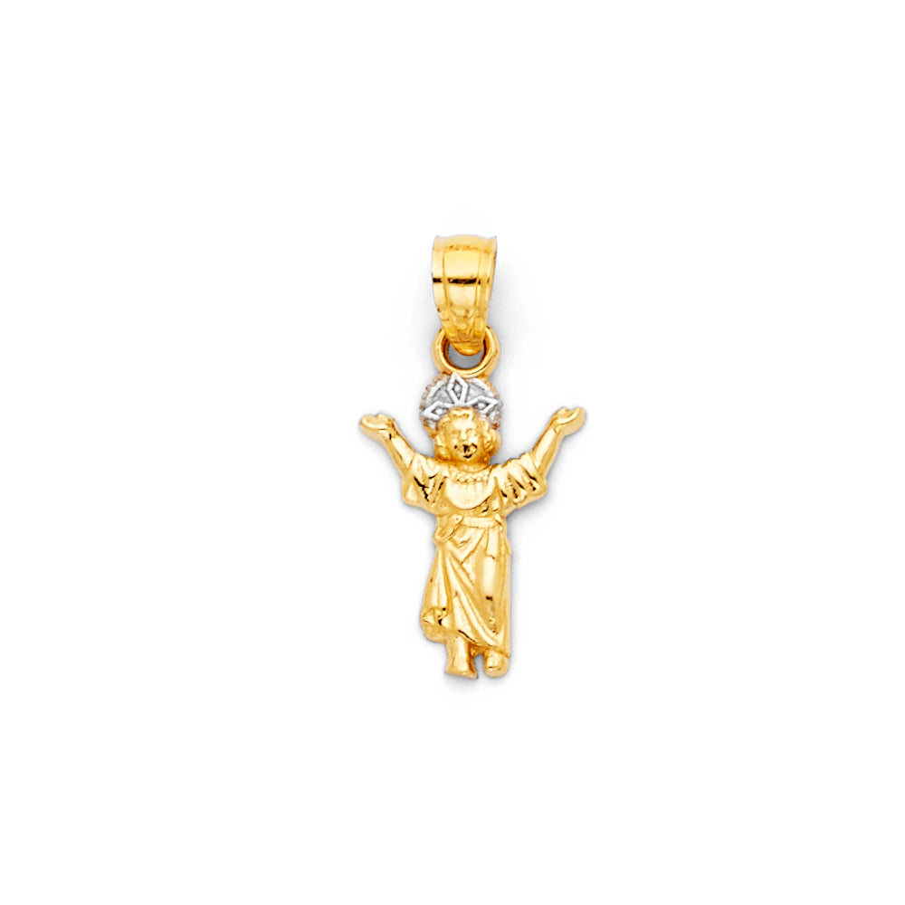 14K El Divino Niño Pendant