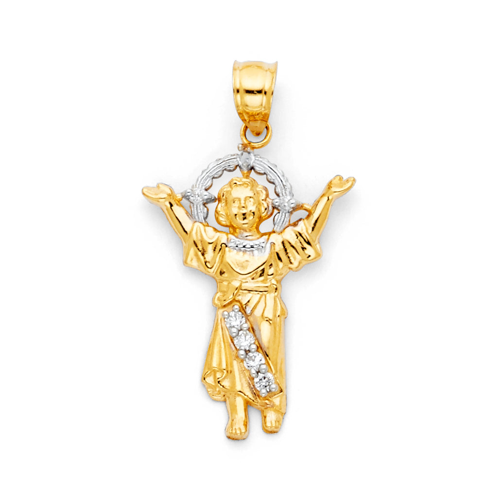 14K EL DIVINO NIÑO PENDANT