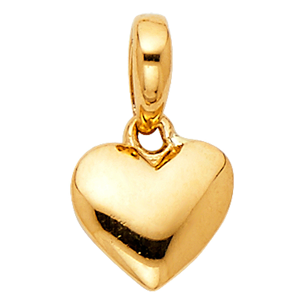 14KY Mini Heart Pendant