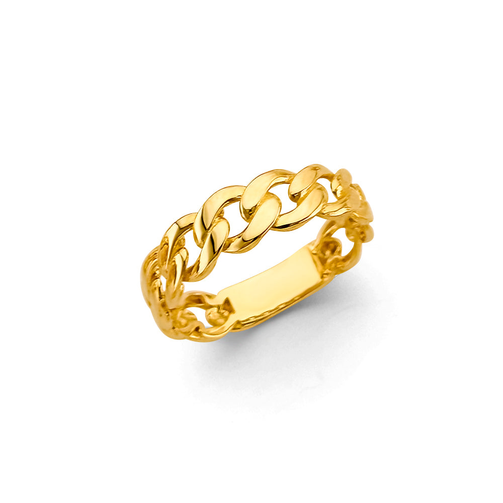 14KY Cuban Link Ring