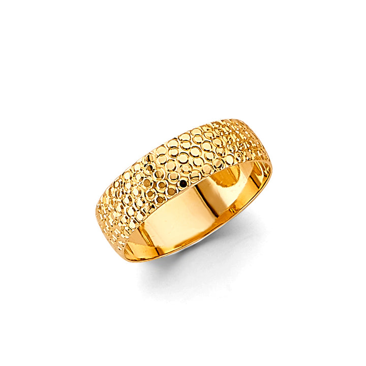 14KY 6mm DC Wedding Band (2 Pc Set)