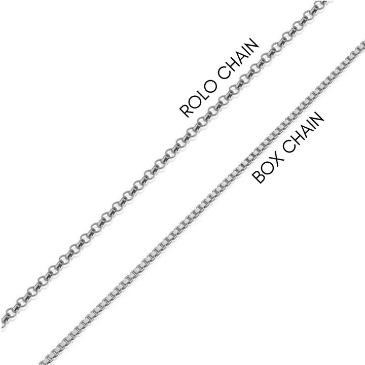Sterling Silver Classic Script Custom Name Necklace