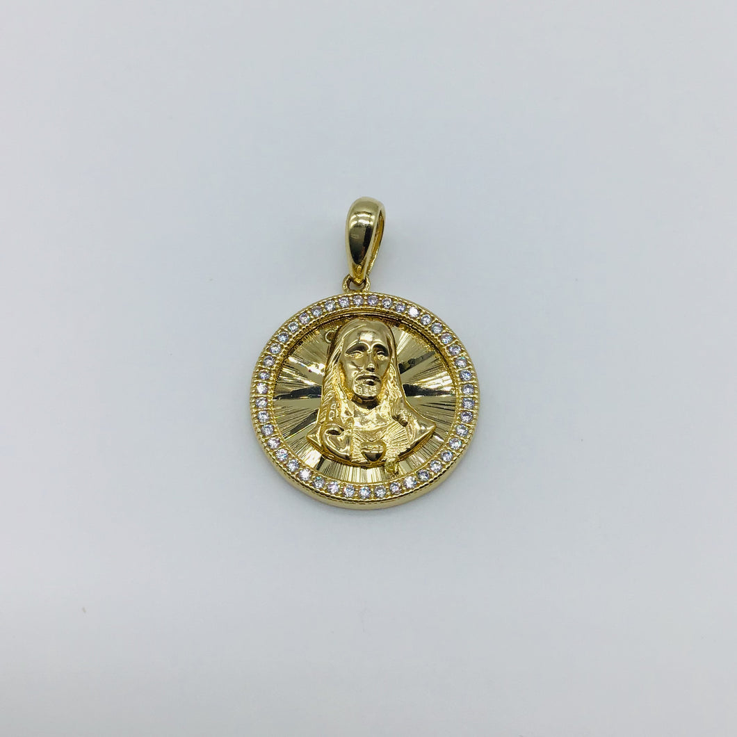 Sagrado Corazon de Jesus Pendant