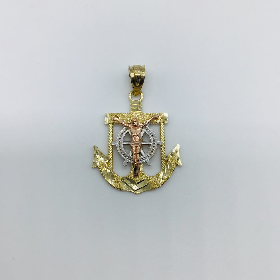 Jesus Anchor Pendant