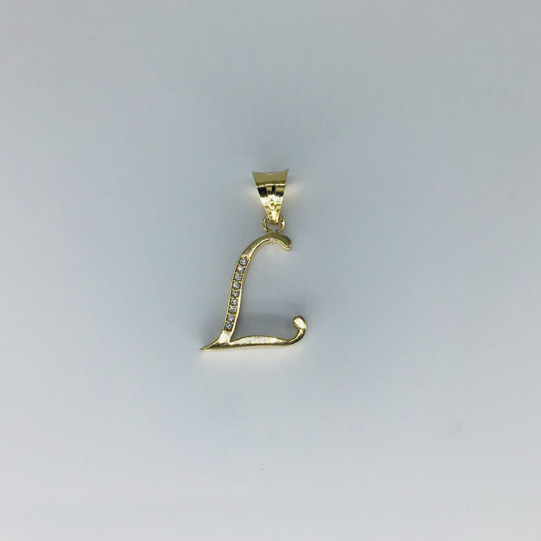 Letter L Initial Pendant