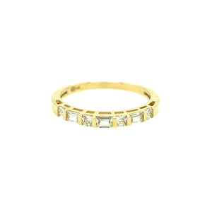 14k Gold CZ Eternity Ring