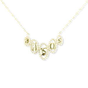 14k Gold 15 Años Necklace