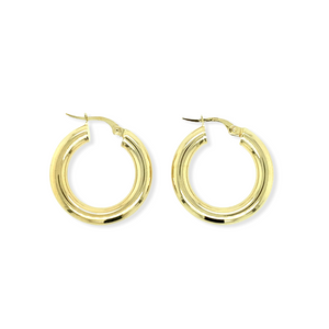 14k Gold Hoops