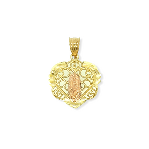 14k Gold Heart Pendant