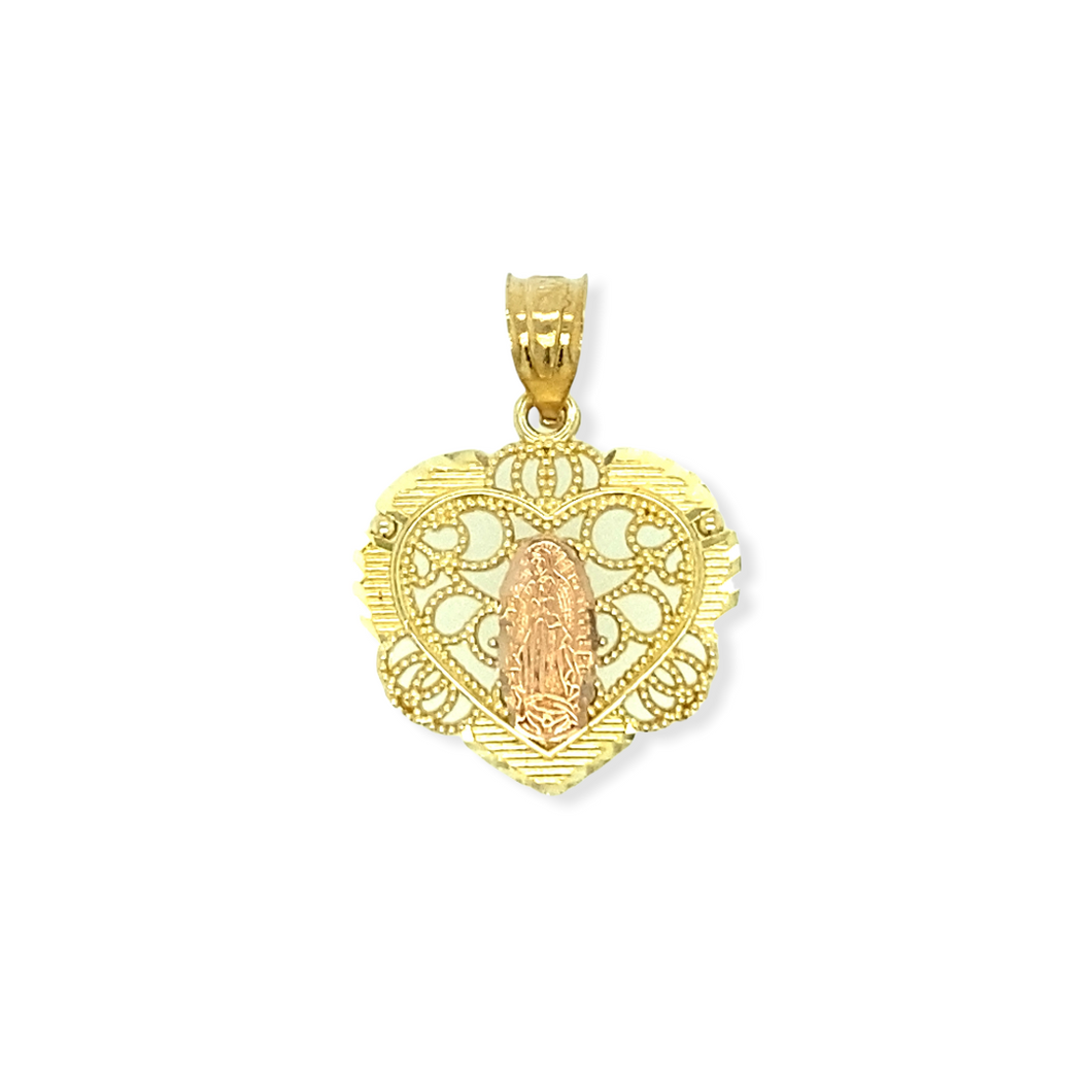 14k Gold Heart Pendant