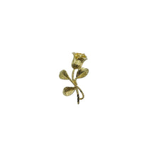 Load image into Gallery viewer, 14k Gold Rose Pendant
