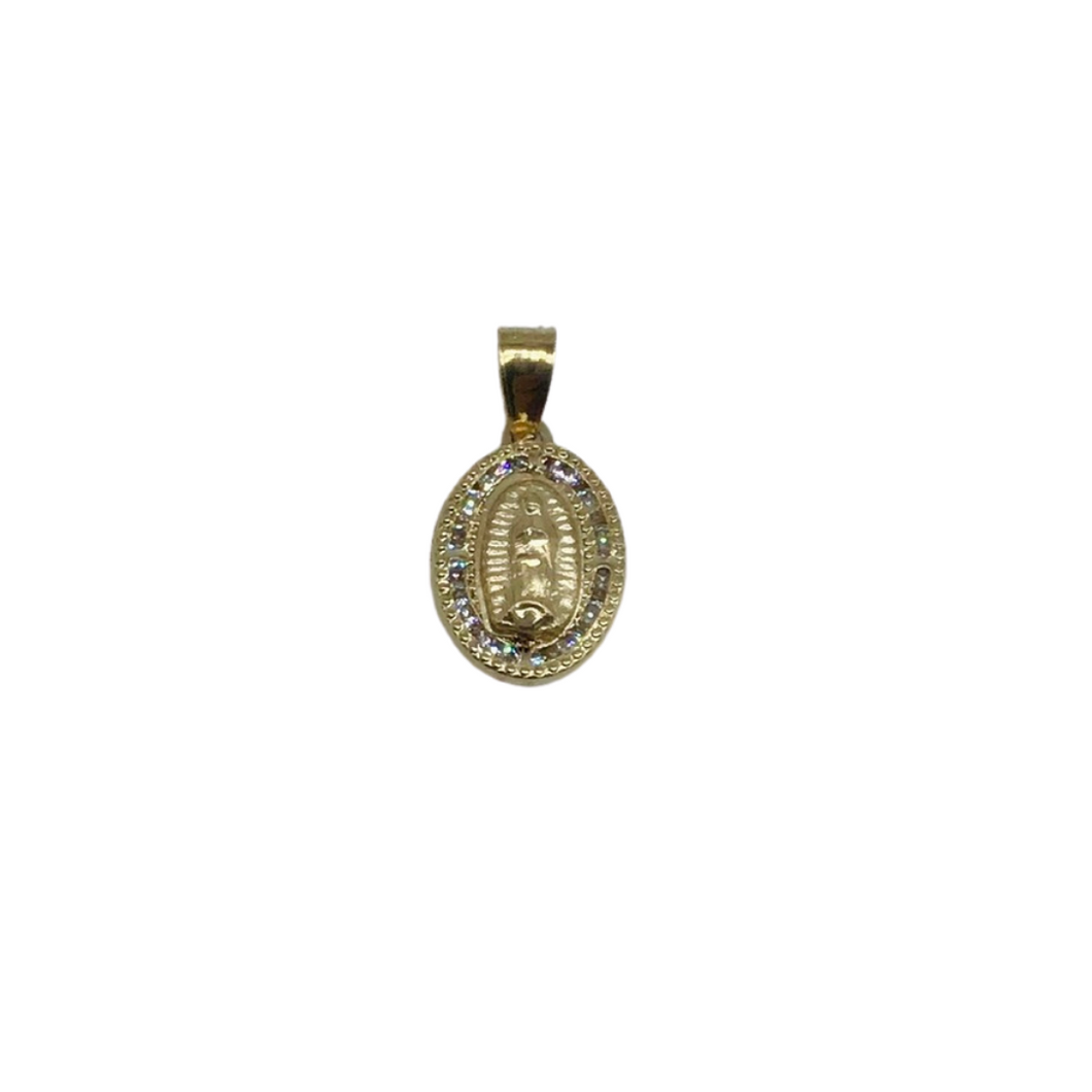 14k La Virgin Pendant